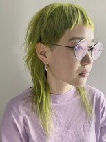 クク(QUQU)&nbsp;ライムグリーンウルフ