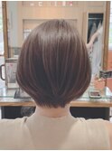 おさまり抜群ショートボブ