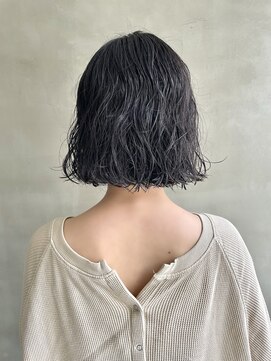 アマーク(a mark) 【能田　花音】ボブのためのパーマスタイル