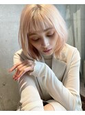ホワイトベージュ 担当anna