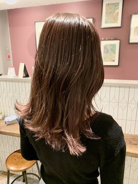 ムーン ティコブラーエ(moon tico brae) ６月(似合わせカット/くびれヘア/アースカラー)