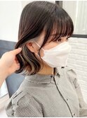インナーカラーイヤリングカラー×美髪ボブ[横浜/東神奈川]11