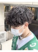 八王子/八王子駅/波巻きスパイラルパーマ/メンズパーマ/眉毛