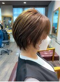 丸みと斜めバングで色気ヘア◎10代20代30代40代50代