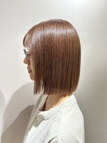 ウェイビィ 藤沢(WAVY) 切りっぱなし　ぎりぎり結べるボブ