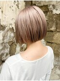 【Reir吉祥寺】*切りっぱなしボブ+ヌードベージュ*