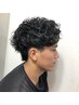 《男性限定》【ツイスト】カット＋パーマ＋マイルドシェービング＋ヘッドスパ