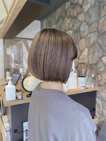 ラック(LUCK)&nbsp;カール/セミディ/シアーカラー/姫カット/ボブハイライトベージュ