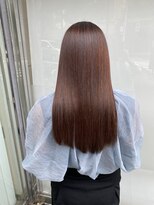 キュア 表参道(CURE)&nbsp;黒髪/グレージュカラー/ココアベージュ/ヘルシーロング[表参道]