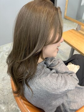 フィルム(FiLMs) ミルクティーベージュ/レイヤーロング