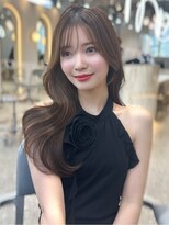 シーシンジュク 新宿南口(Sea shinjuku)&nbsp;韓国風前髪×レイヤーカット【新宿/前髪/レイヤーカット】