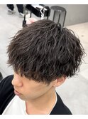 縦落ちツイストスパイラルパーマ