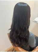 暗髪カラー