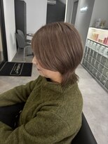 ナンバー 竪町(number+)&nbsp;30代40代＜明るい白髪ぼかし＞ナチュラル透明感アッシュブラウン