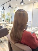 髪質改善艶髪ストレート