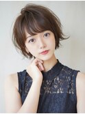 【F】イメチェン大人きれいめ似合わせショートヘア