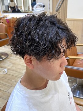 オリーブスバイネオリーブ(Olive's by neolive) メンズパーマ新宿波巻き　ツイストスパイラル