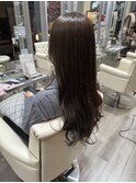 韓国風トレンドロングヘア