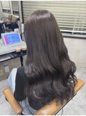 大人可愛いブリーチなしショコラアッシュ【上野】