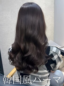 アミー 池袋(Ammy) himeri/韓国風パーマ/コテ巻き風パーマ/レイヤーカット/池袋
