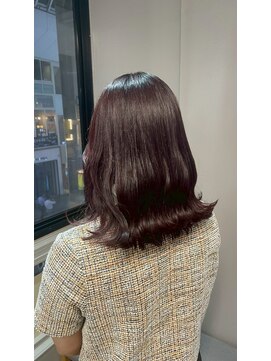 パーミル ルモ クマモト(permille ‰ LUMO Kumamoto) レッドブラウン×韓国風