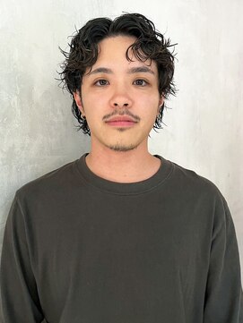 アイティーバイアルバム 松戸店(IT by ALBUM) スペインカールサーフカールフェザーパーマ_ba489031