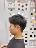 メンズサロンバムオム 名古屋栄店(MEN’S SALON BAMM HOMME)&nbsp;前髪上げて爽やか軽やかショート