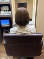 グリームバイフォルテ 藤枝(gream by FORTE)&nbsp;髪質改善/ボブヘア/ツヤ髪/オリーブベージュ