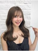 韓国ヘア/韓国スタイル/縮毛矯正/髪質改善/レイヤーカット