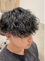 リ メイロ(Re.Meiro)&nbsp;波巻きスパイラルマッシュ【メンズ/パーマ/眉毛/沖縄市/美里】