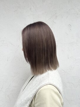 マスカリ(muscali) 黒髪/表参道ハイライト/オリーブグレー/小顔/ココアベージュd87