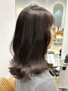 【Tierra美侑】冬のうる艶チョコブラウンカラー