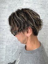 アッシュ 下丸子店(Ash) サーフカールセンターパート波巻きツイストスパイラル無造作