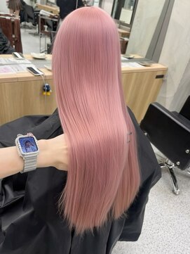 メルトトウキョウ(melt.tokyo) インナーカラー/トリートメント/デザインカラー/ペールピンク