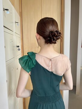 イノセントヘア(innocent.hair) 結婚式およばれ/ヘアセット