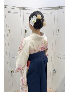 アーチバイケンジ(arch by kenje) 卒業式袴＆サイドシニヨン