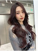 レイヤーカット小顔に見せるヘア/韓国ヘア/髪質改善/福岡/博多