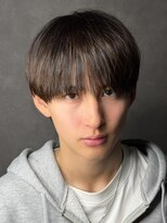 エルマーク メンズパーマ 心斎橋(L-MARK)&nbsp;マッシュヘア/ニュアンスパーマ/メンズヘア/men's/眉毛