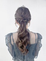 エヌ 銀座新橋(N)&nbsp;ポニーテール/ローポニー/ヘアセット/結婚式/銀座/新橋/有楽町