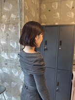フープ 川越(hoop) ラフなのにキマる大人重めボブ