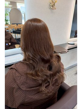 パーミルヘアーピピ(permille hair pipi) ブリーチなし×ミルクティー
