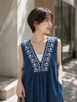 エルムバイエント(elm by emt)&nbsp;大人女性のナチュラルハイライトブラウン×ショート