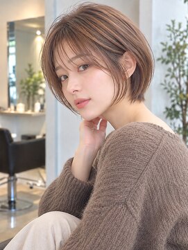FRAMES 南浦和店【11月6日OPEN（予定）】 ショートボブ髪型20代30代40代前髪あり前髪なし面長丸顔南浦和