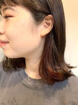 エイト 上野店(EIGHT ueno)&nbsp;【EIGHT上野】日木[NIKI]_ブリーチなしインナーカラー