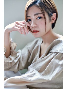 ラべリー 池袋(LOVELEY) ナチュラルショート ヘアカラー【池袋】