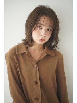 ソワン ドゥ ブレス フラン 東花園店(soin de brace Fran) ニュアンスカラー外ハネショート