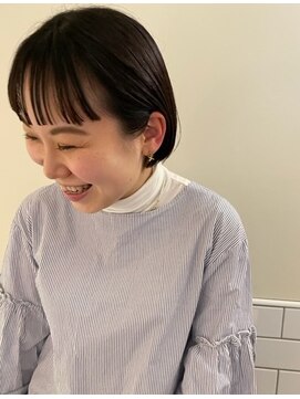カンナ オーガニック ヘアデザイン(CANNA ORGANIC & HAIR DESIGN) 【CANNA/代官山】ぷっつっとぱらっとボブ