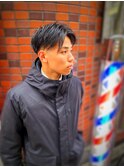 10代20代メンズセンターパート清潔感スキンフェード好感度モテ髪