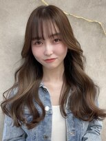 ロンドアヴァントゥス 池袋(Lond aventus)&nbsp;韓国、ワンホン、ショコラベージュ、ミディアムヘア