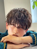 ゴールドシブヤ(GOALD SHIBUYA)&nbsp;モテスパイラルマッシュ　メンズパーマ波打ちツイスパツイスト